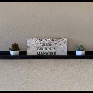 The Office TV Show Sign